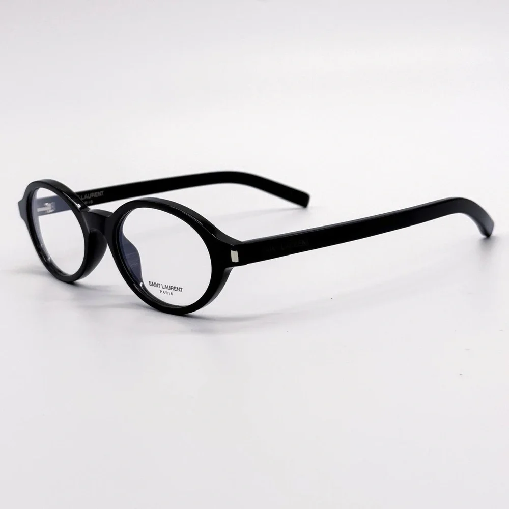 NEW SAINT LAURENT SL 751 JEANNE OPT 001 ROUND BLACK SL751 001 WOMEN EYEGLASSES